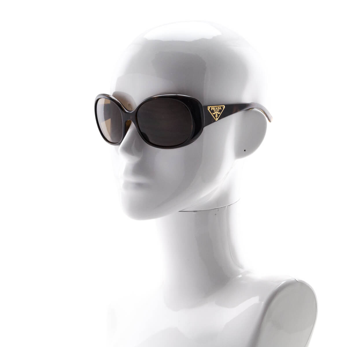 Prada Tortoise Shell Oversized Sunglasses