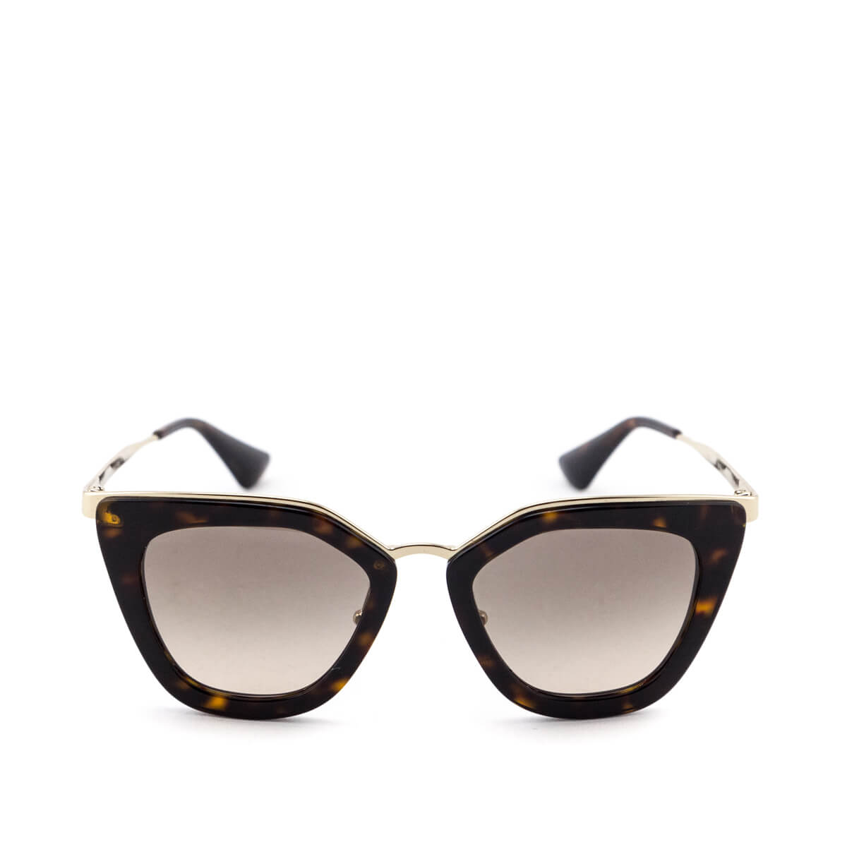 Prada Tortoiseshell Cat Eye Cinema Sunglasses