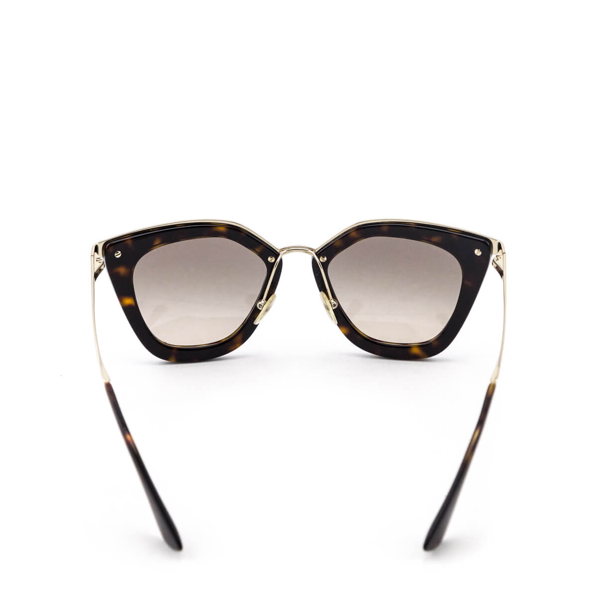 Prada Tortoiseshell Cat Eye Cinema Sunglasses