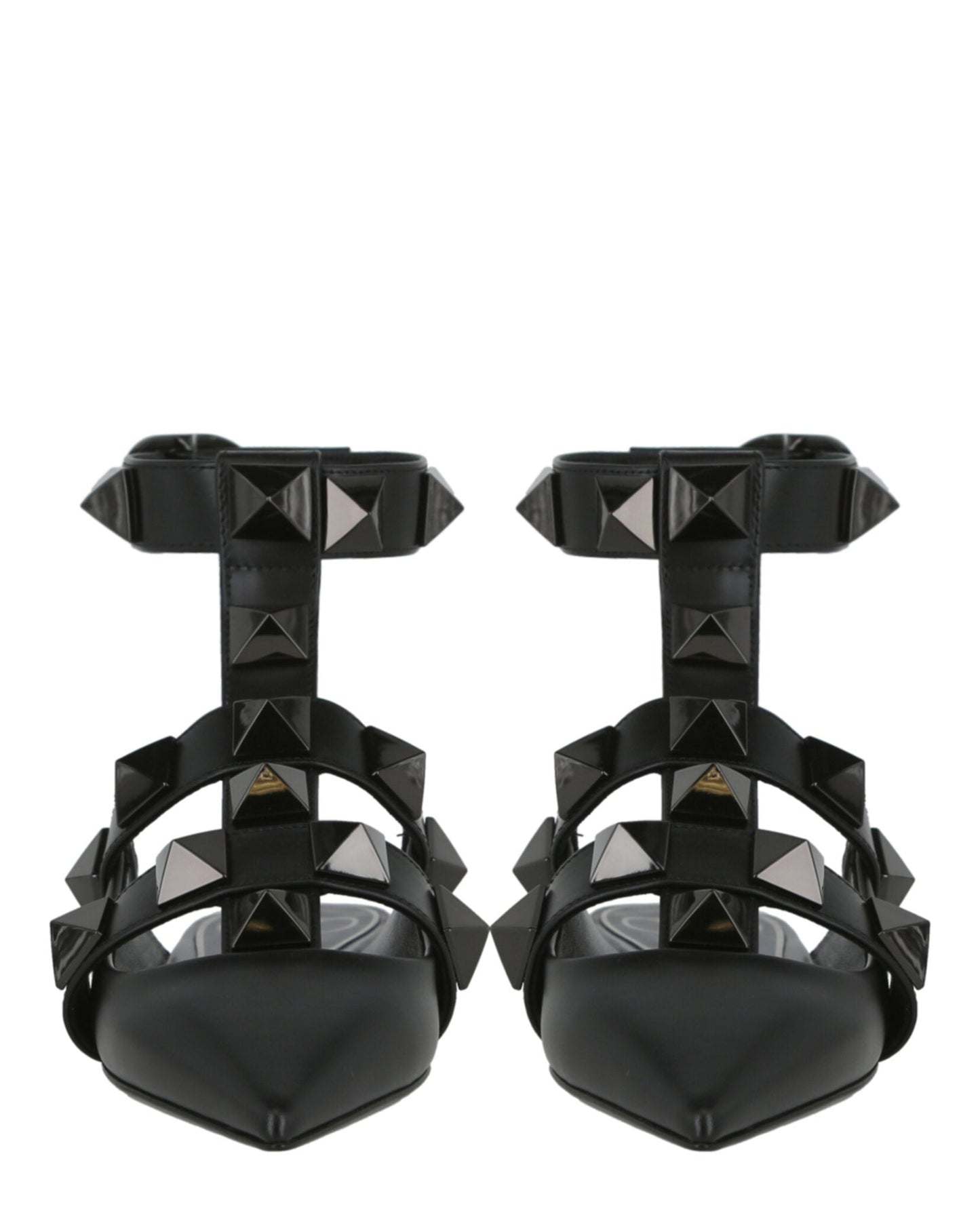 Valentino Womens Roman Stud Ballerina Shoes