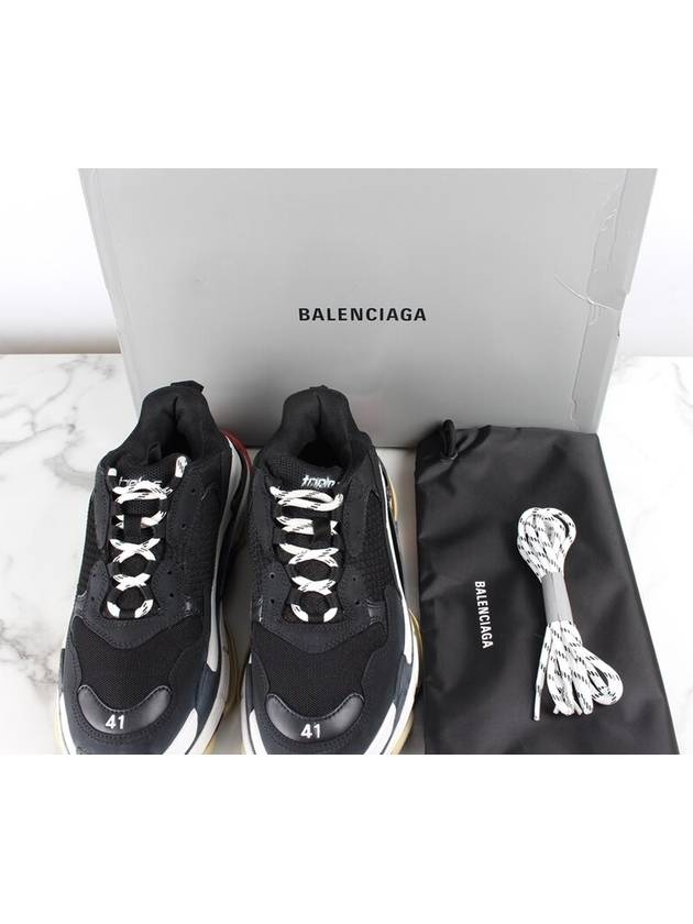 Balenciaga Triple S sneakers black red 41 260