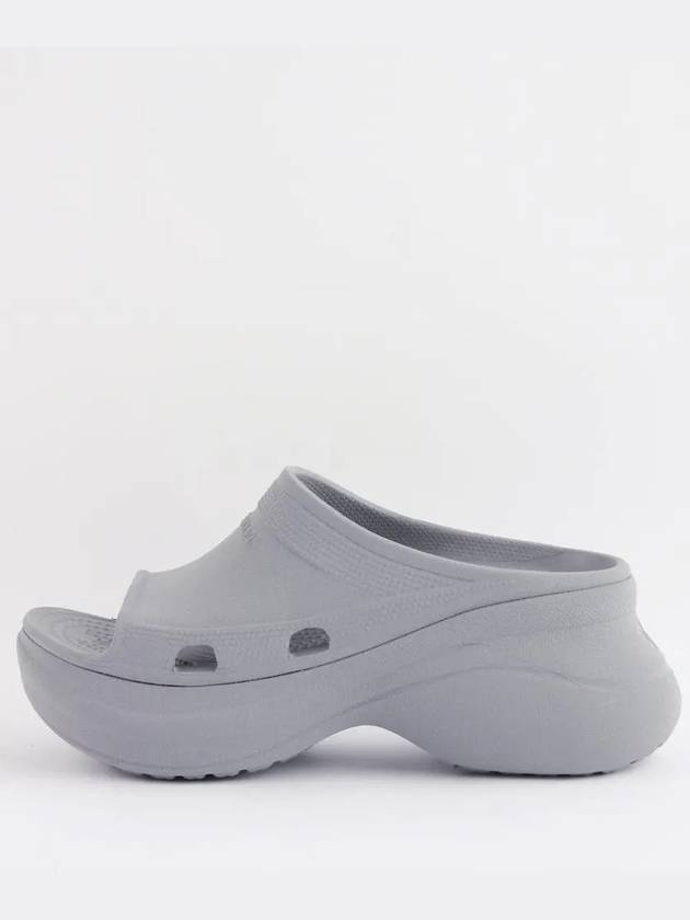 Balenciaga Pool Platform Slipper Grey