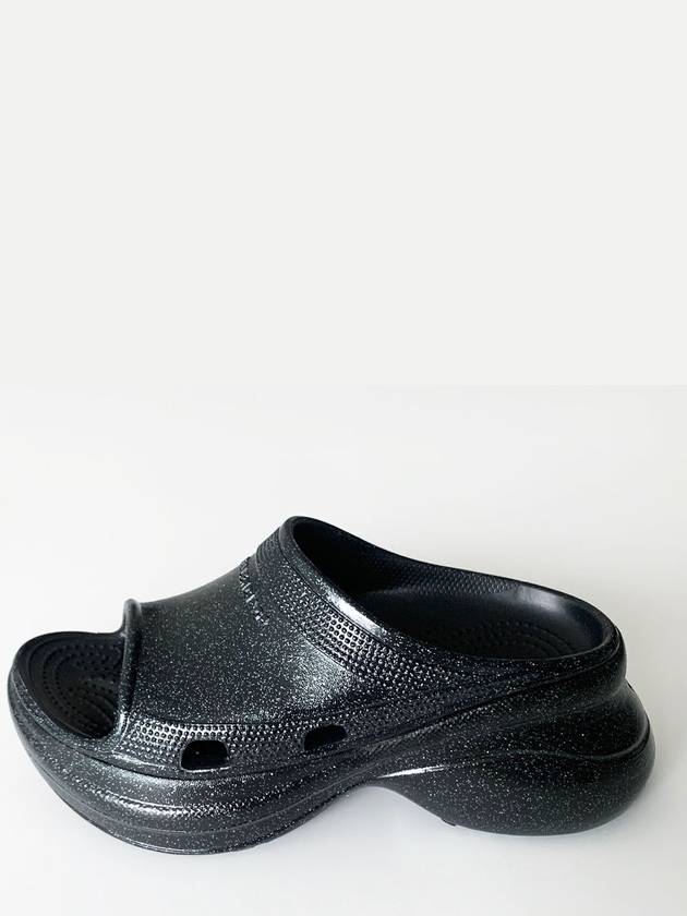 Balenciaga Pool Platform Slipper Black