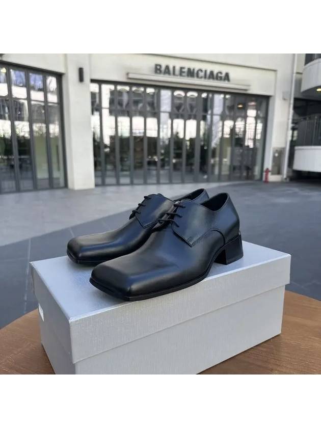 Balenciaga Work Lace-Up Derby Black
