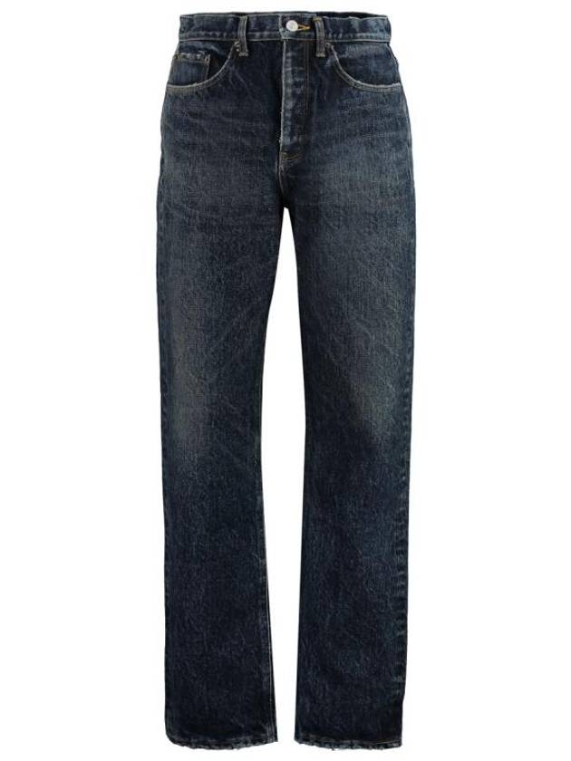 Balenciaga Men's Relaxed Jeans Navy