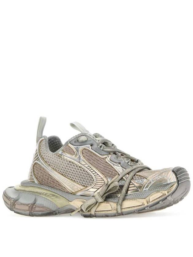 Balenciaga 3XL Mesh Panel Low Top Sneakers Grey