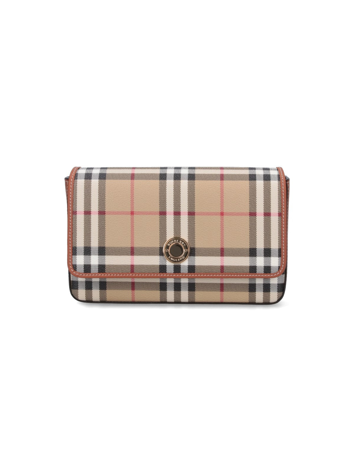 Burberry Women Check Shoulder Bag