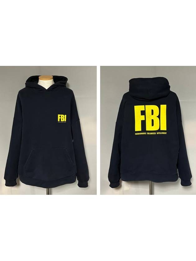Balenciaga FBI Tiger Logo Reversible Hoodie 110