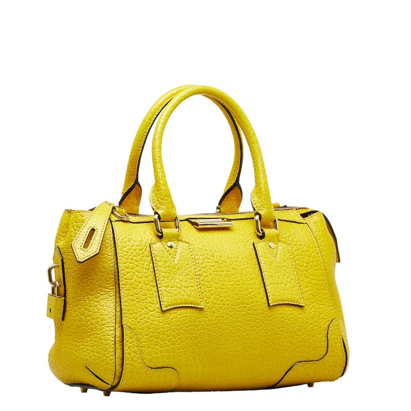 Burberry Bag 2WAY Yellow Leather