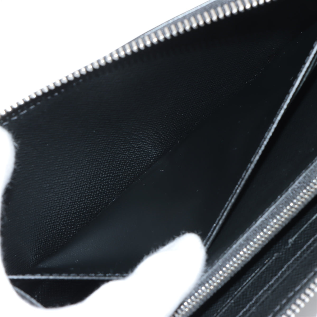 Louis Vuitton Epi Portefolio Clemens M60915 Noir Round Wallet