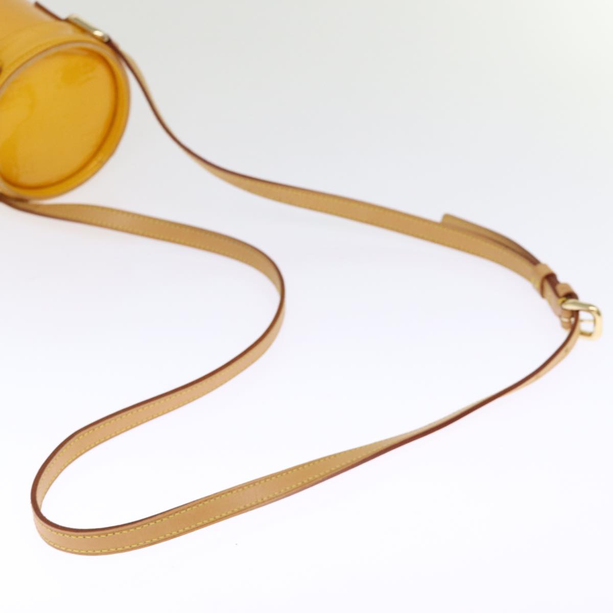 LOUIS VUITTON Monogram Vernis Astor Place Shoulder Bag Jaune M91100 bs14573