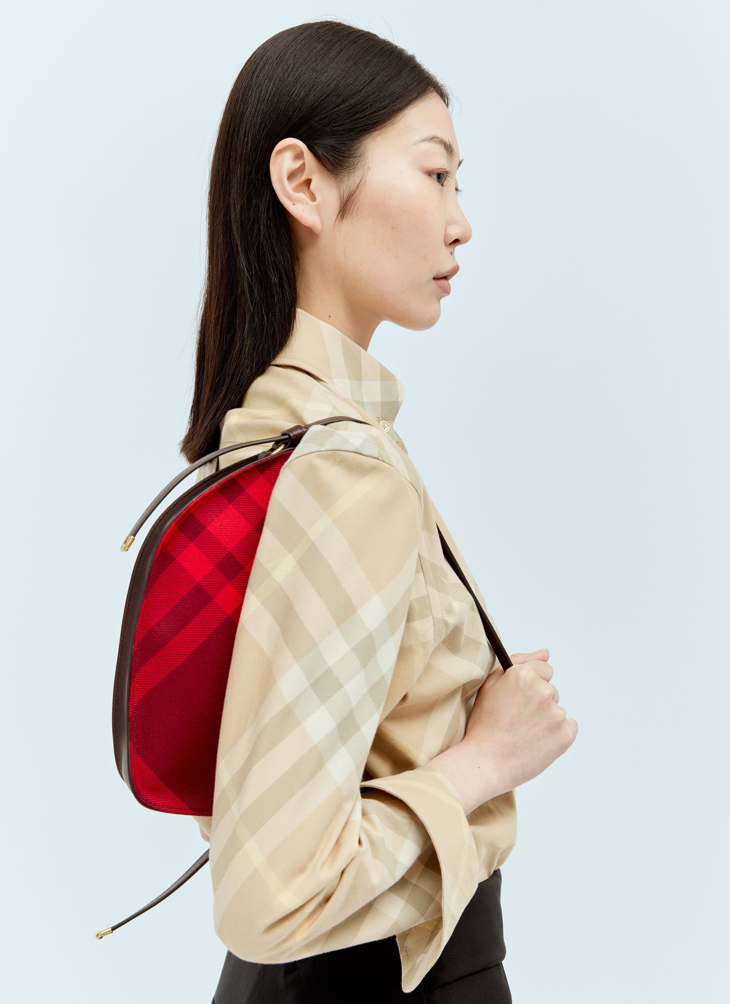 Burberry Women Mini Shield Sling Shoulder Bag
