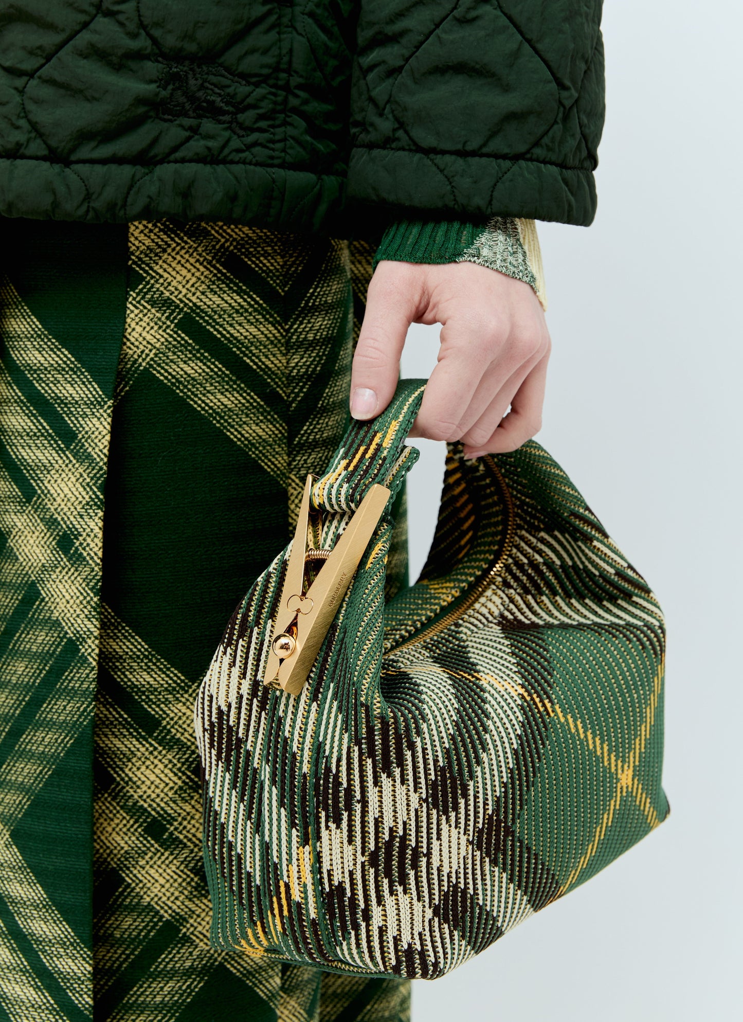 Burberry Women Mini Peg Duffle Handbag