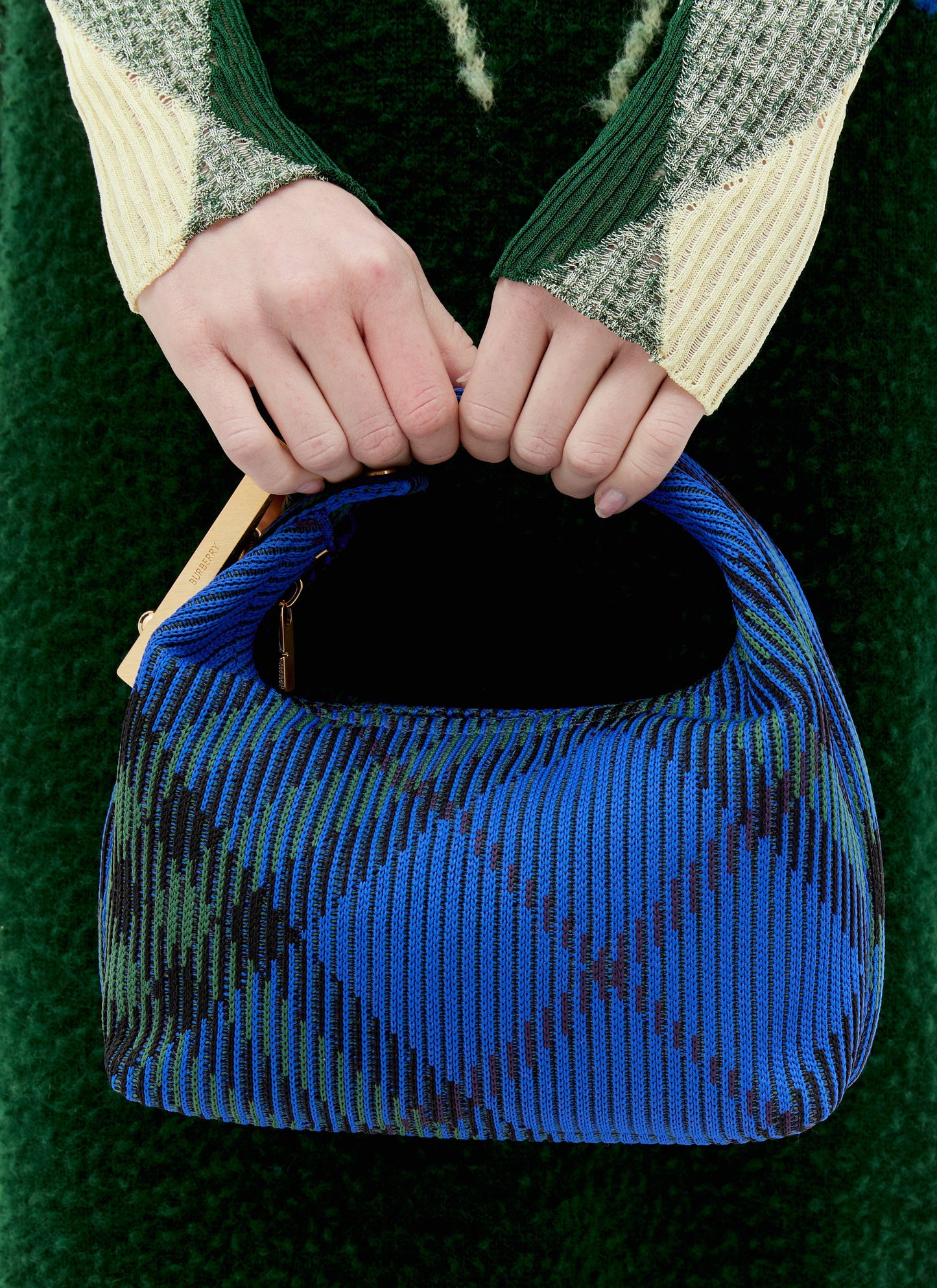 Burberry Women Mini Peg Duffle Handbag