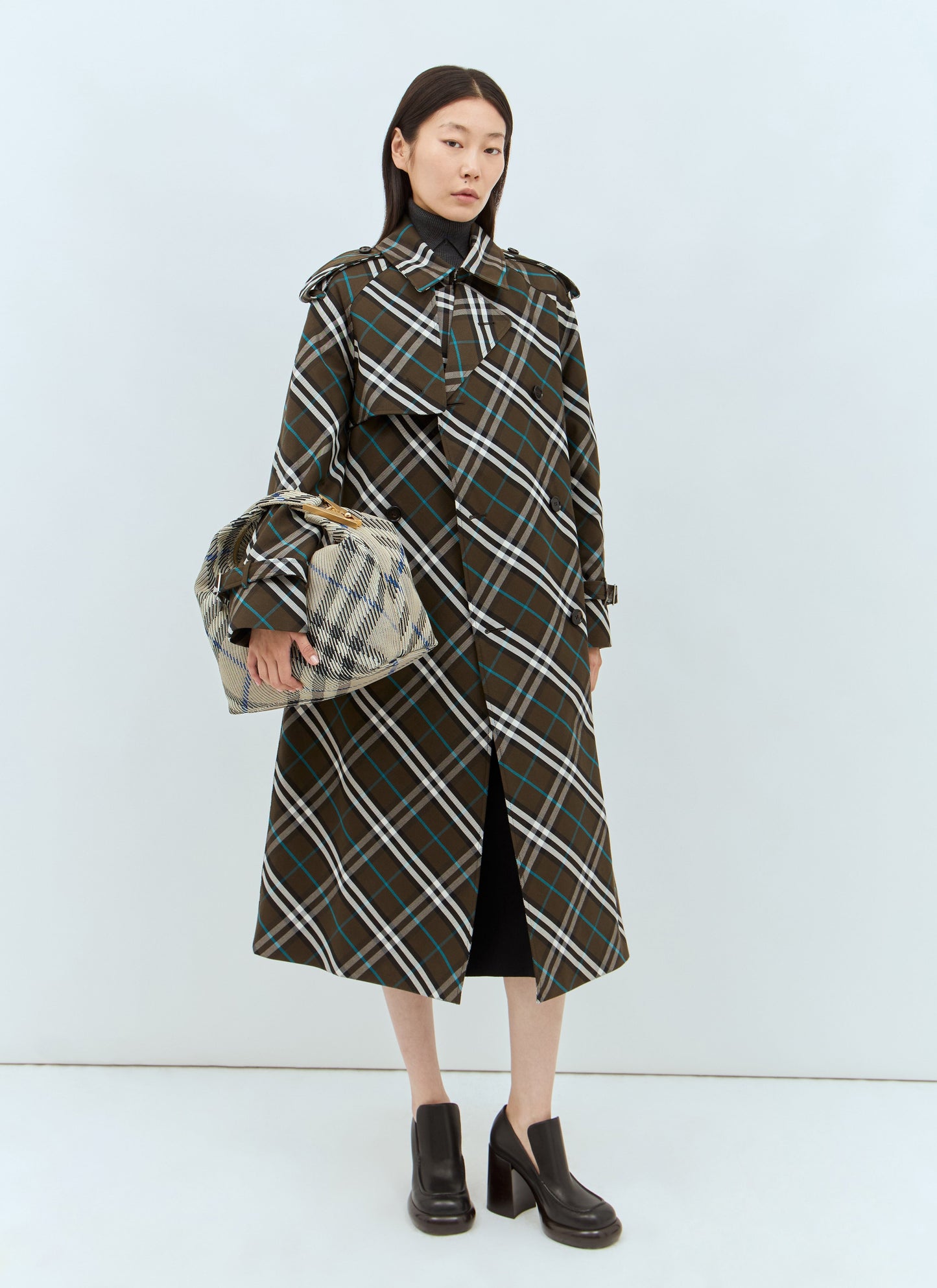 Burberry Women Medium Peg Duffle Handbag