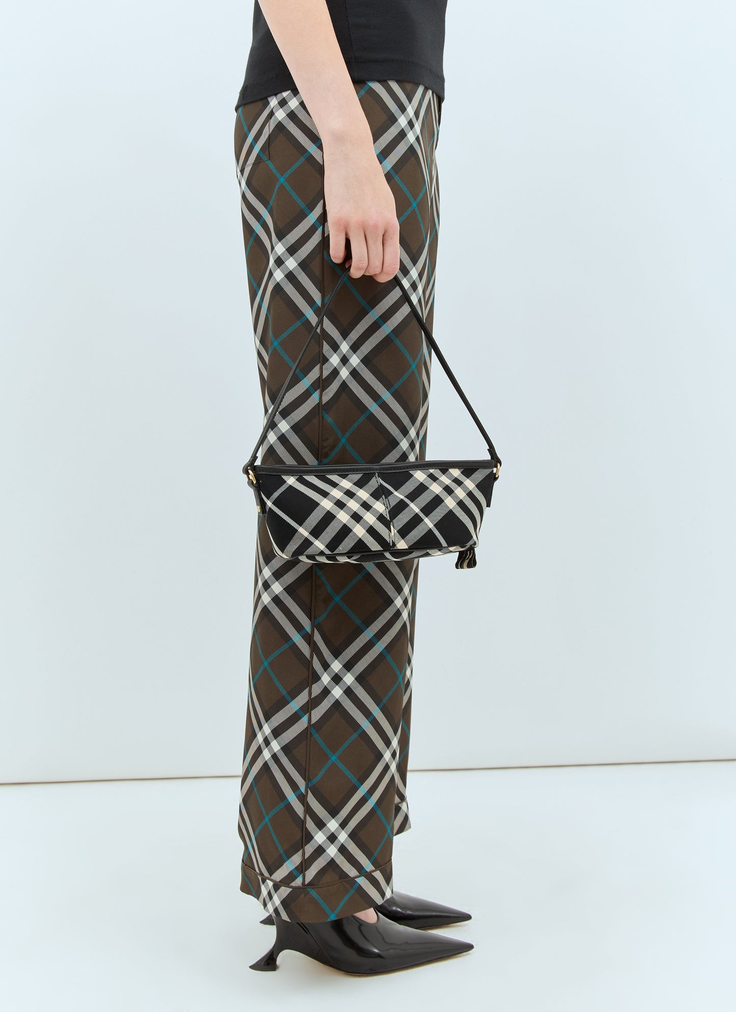 Burberry Women Check Mini Shoulder Bag