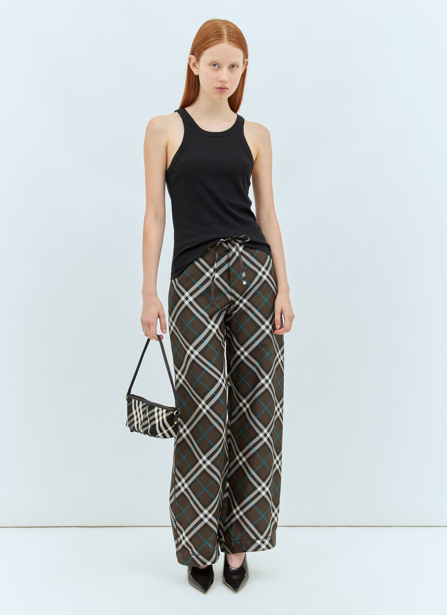 Burberry Women Check Mini Shoulder Bag