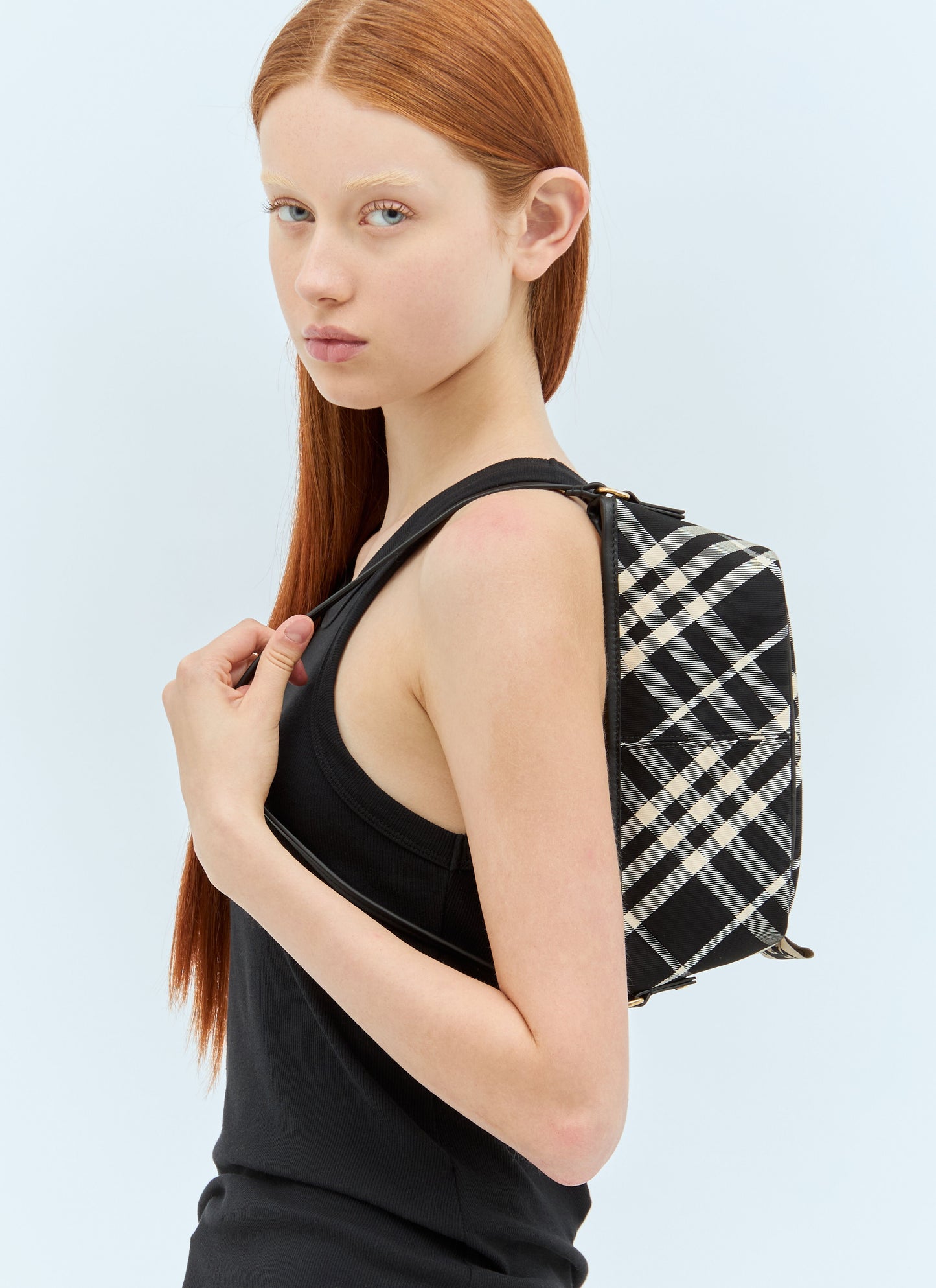 Burberry Women Check Mini Shoulder Bag