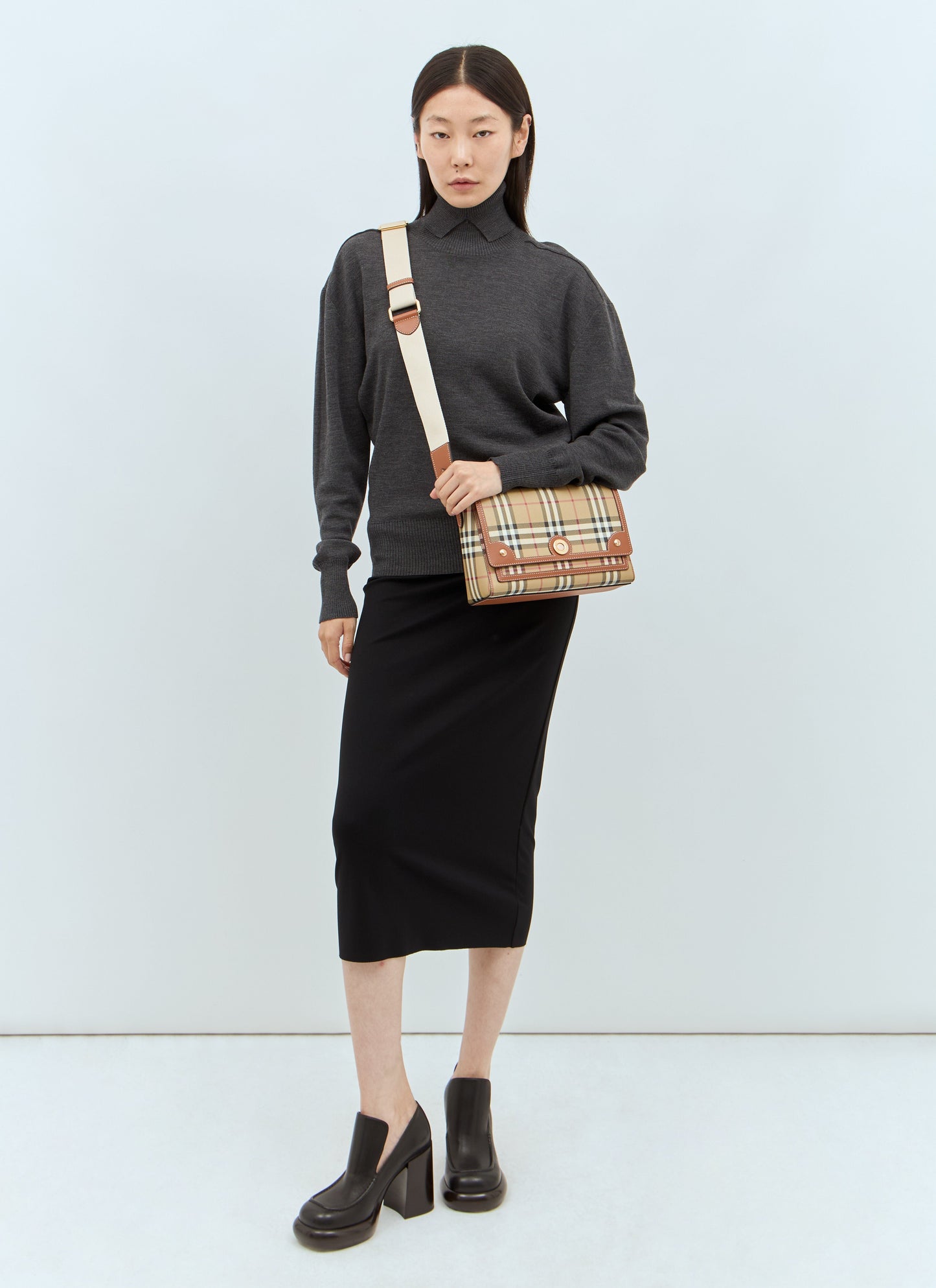 Burberry Women Note Shoulder Bag