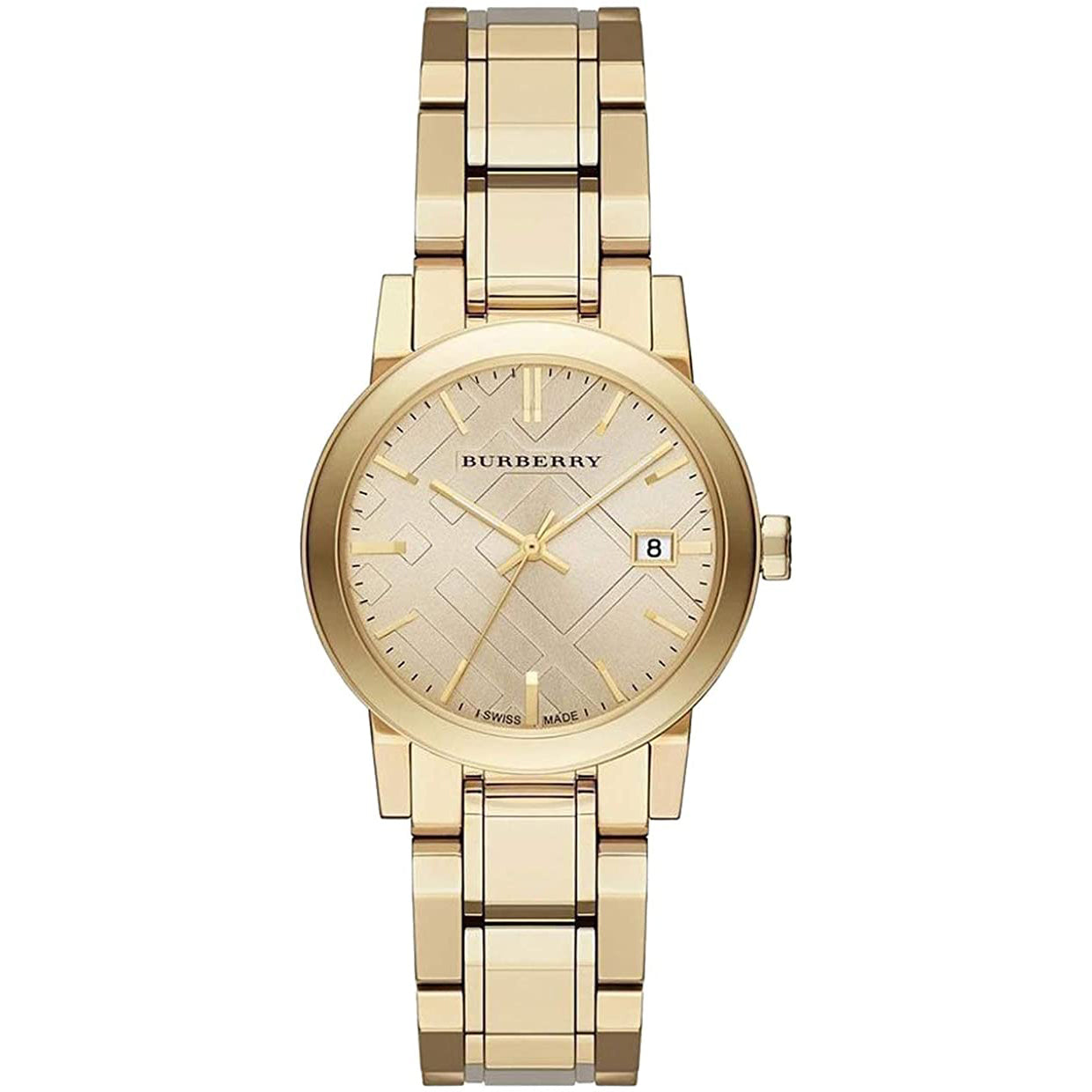 Burberry Ladies Watch The City Champagne Gold Watch BU9134