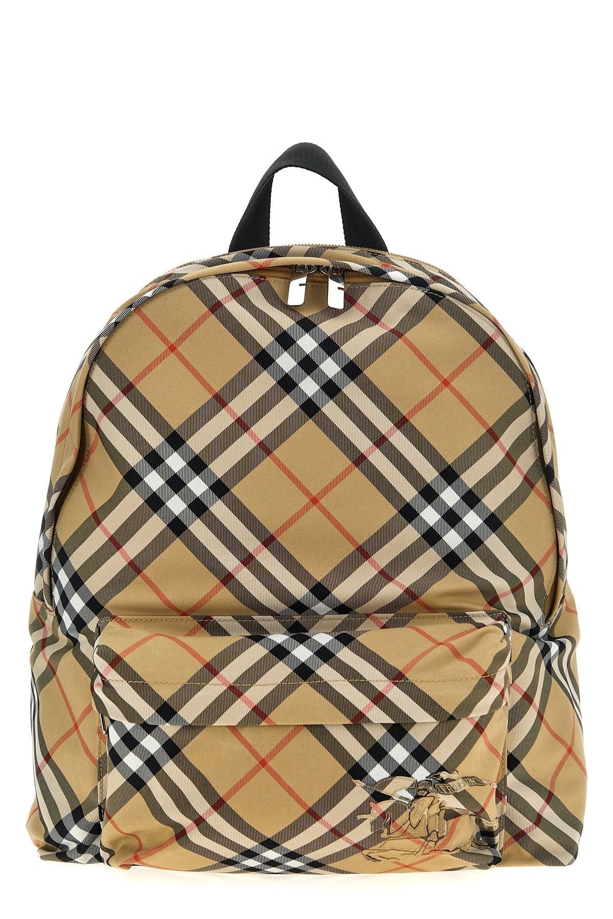 Burberry Men Check Backpack