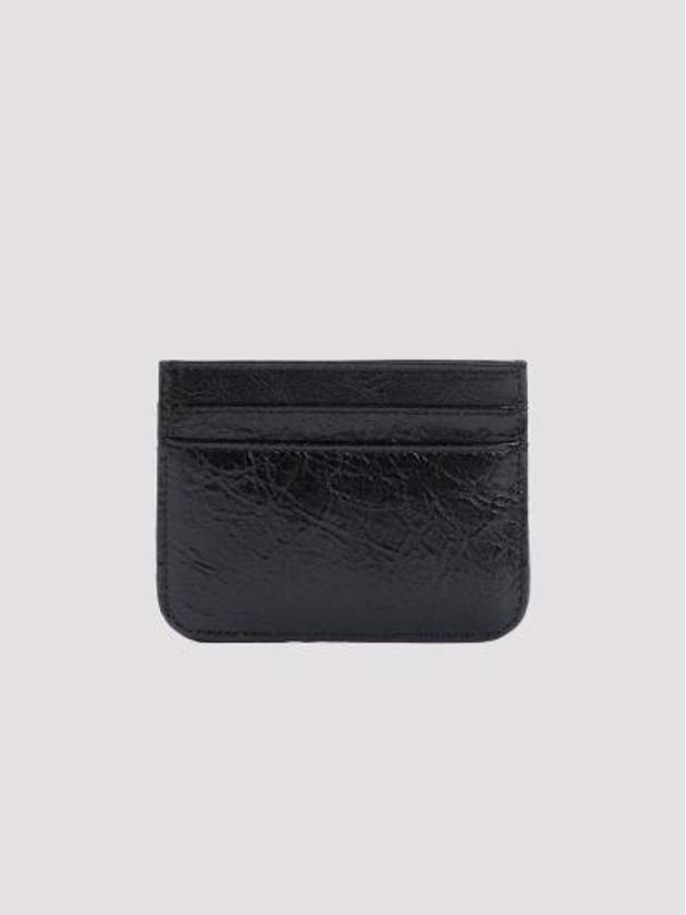 Balenciaga BB Logo Card Wallet Black