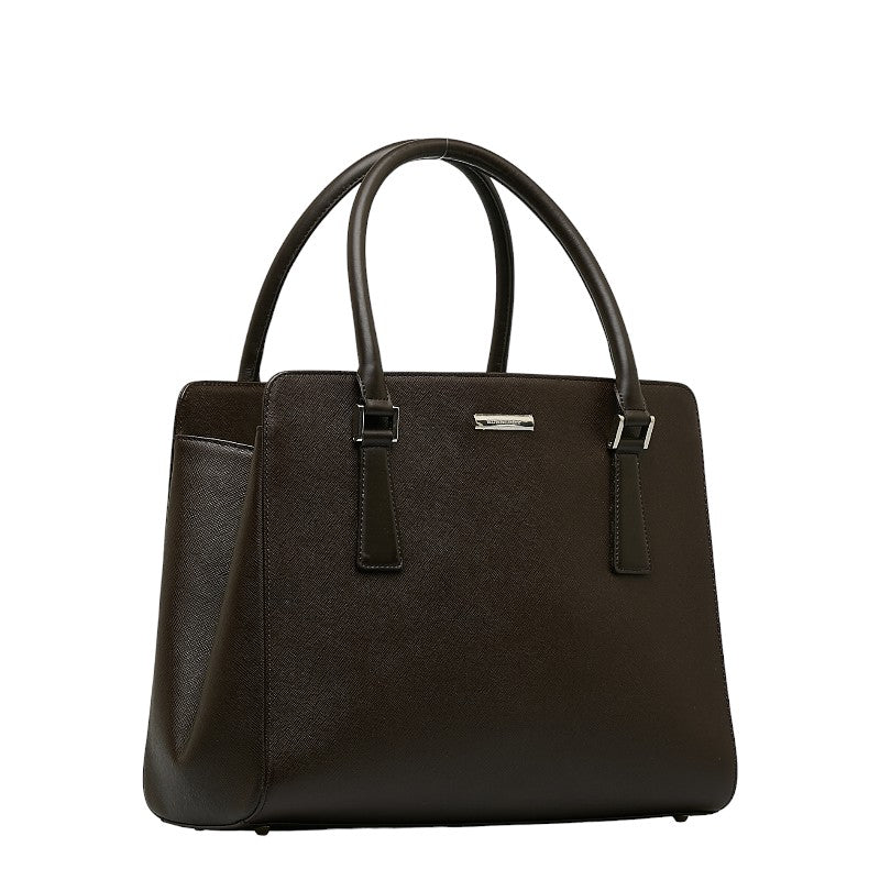 Burberry Nova Check Handbags Brown Leather Burberry