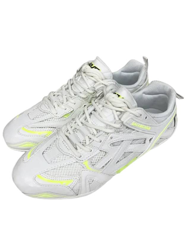 Balenciaga Drive Low Top Sneakers Fluo Yellow White
