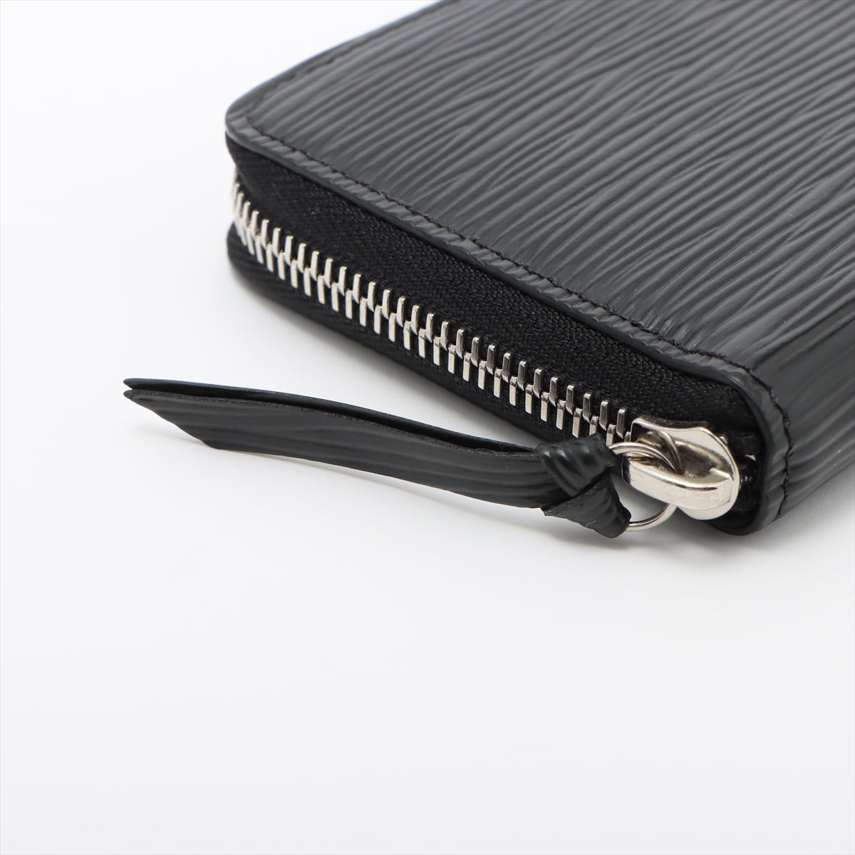 Louis Vuitton Epi Portefolio Clemens M60915 Noir Round Wallet
