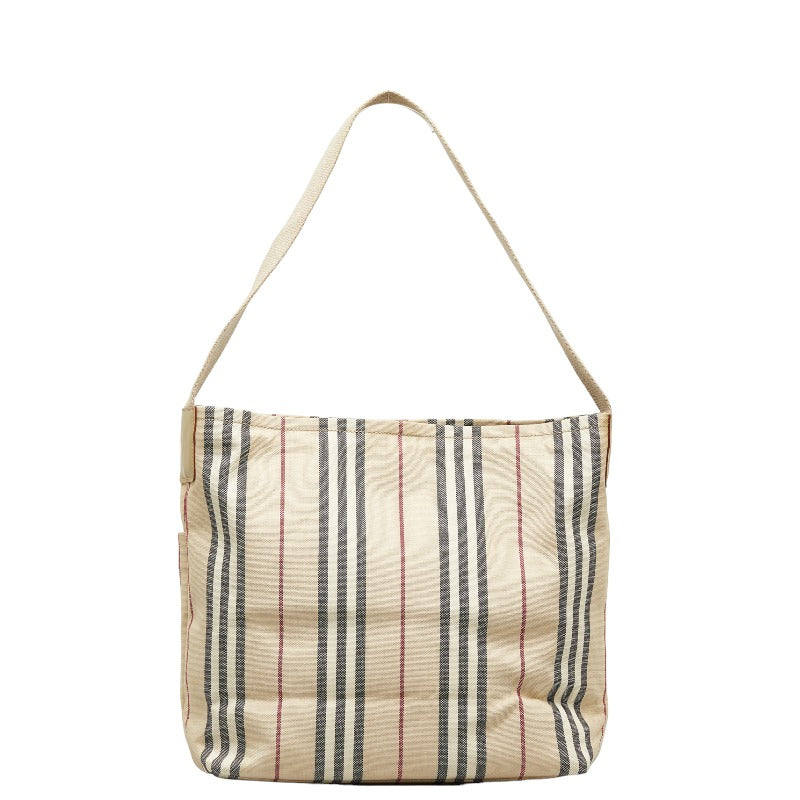 Burberry Nova Check s Bag Beige Multicolor Canvas Ladies Burberry