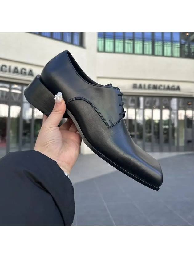 Balenciaga Work Lace-Up Derby Black