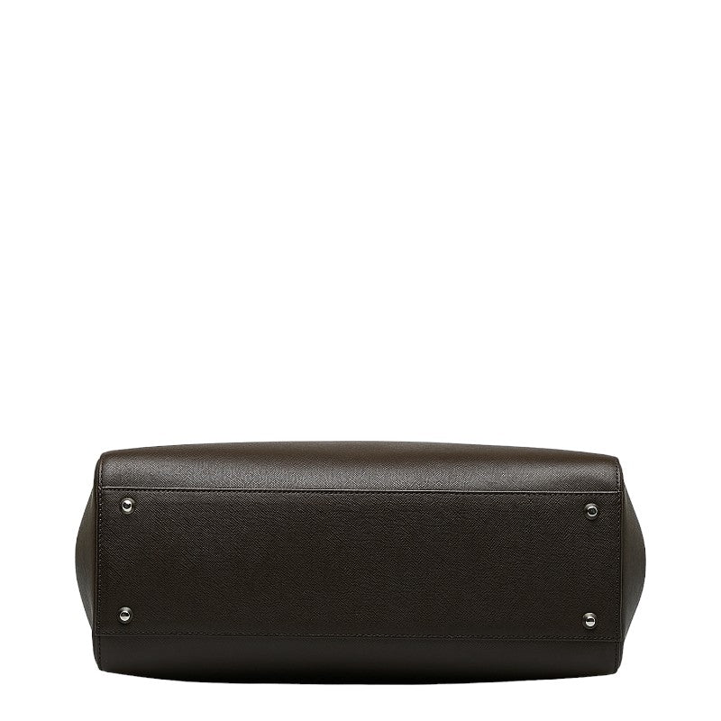 Burberry Nova Check Handbags Brown Leather Burberry