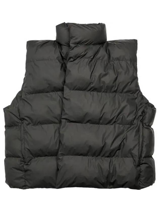 Balenciaga Wrap Puffer Padded Vest Black