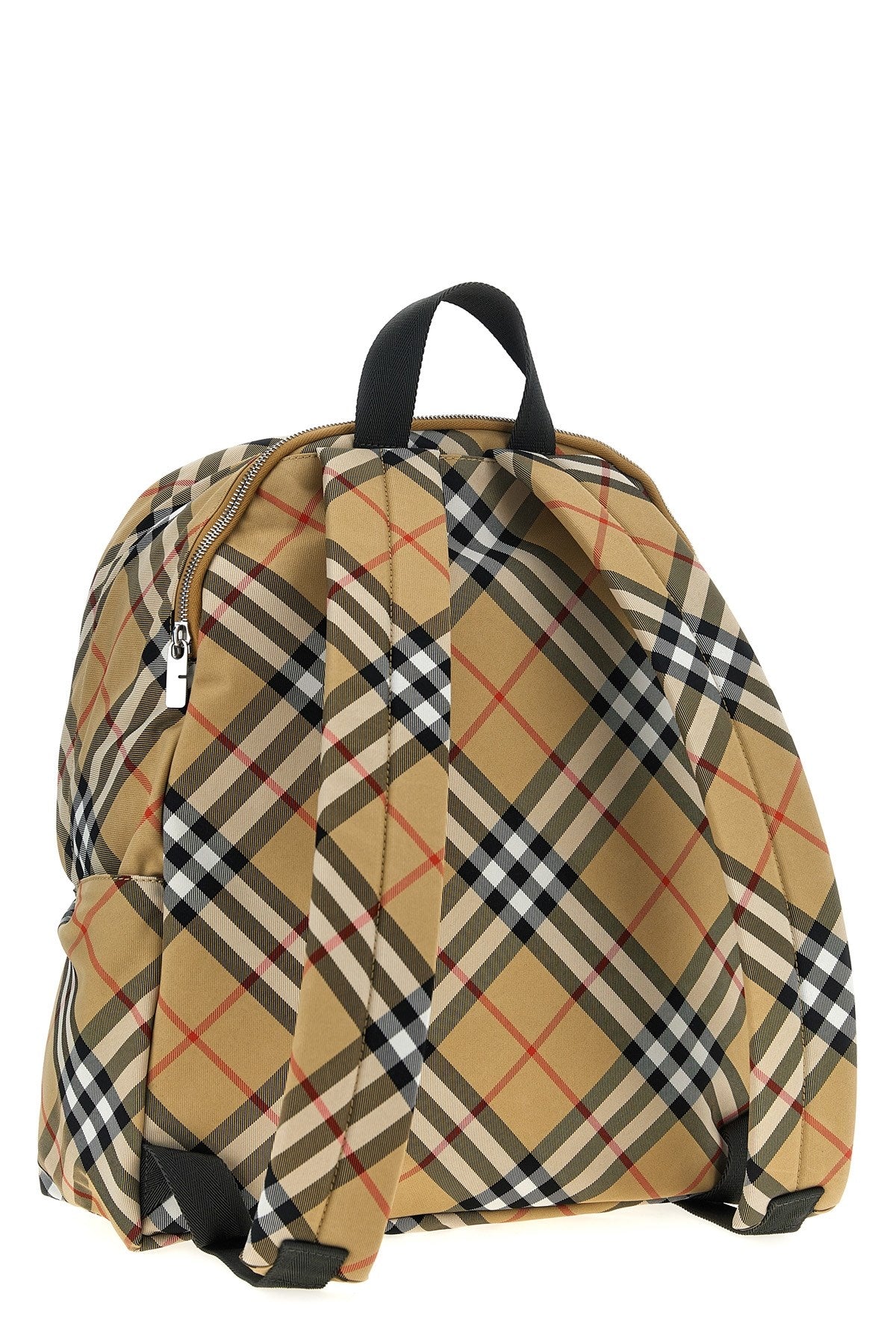 Burberry Men Check Backpack