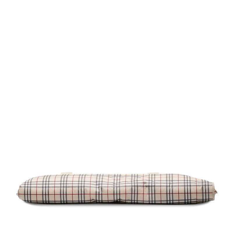Burberry Nova Check Open Carrying Baby Mat LHF350144B Beige Cotton Ladies
