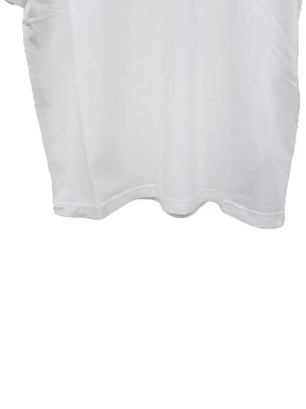 Balenciaga Back Logo Short Sleeve T-Shirt White