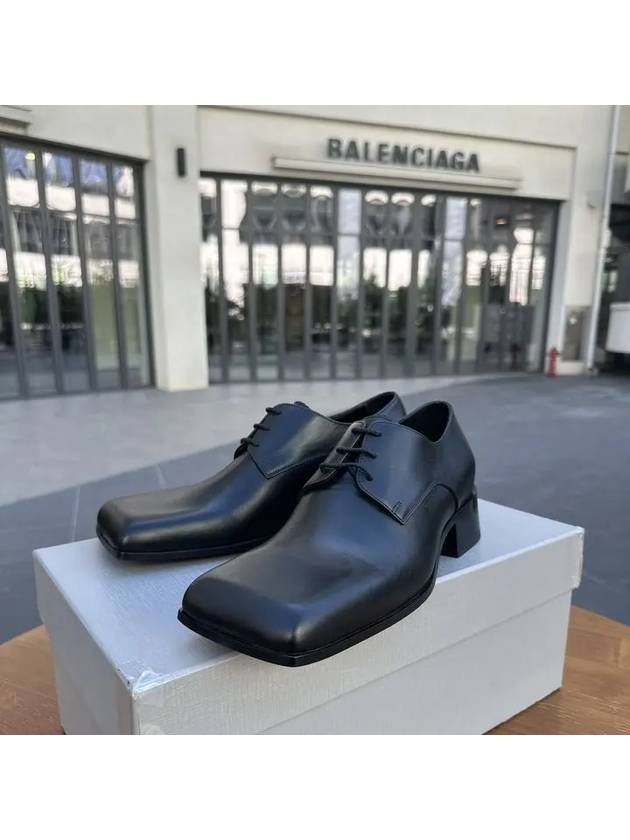 Balenciaga Work Lace-Up Derby Black