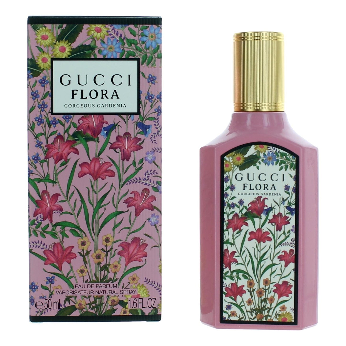 2pcs Flora Gorgeous Gardenia by Gucci, 1.6 oz Eau De Parfum Spray for Women