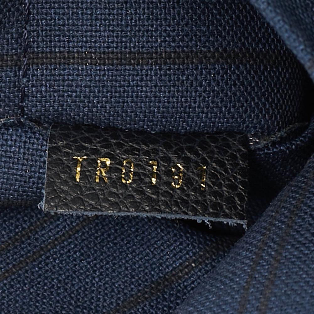 Black Canvas Louis Vuitton Tote