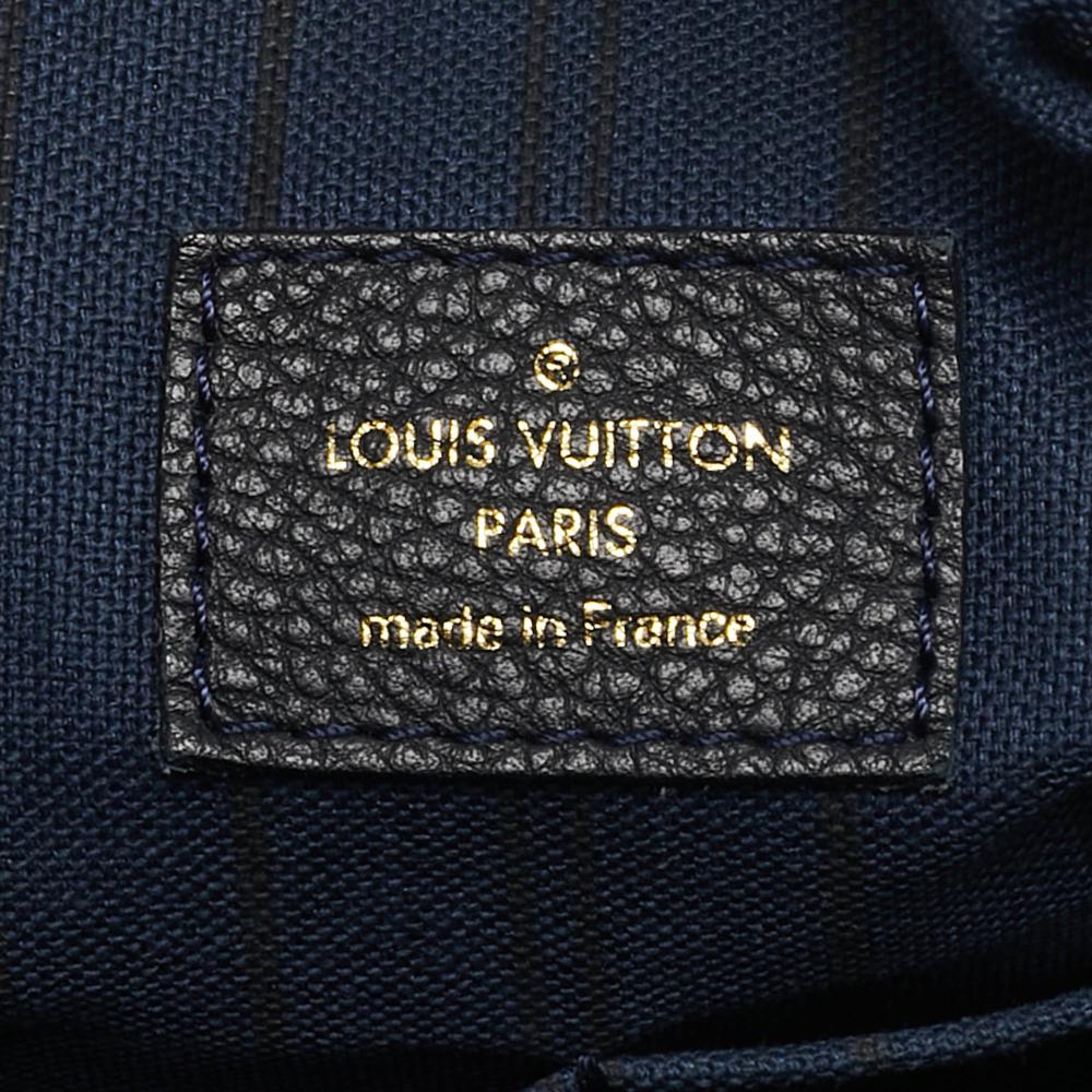Black Canvas Louis Vuitton Tote