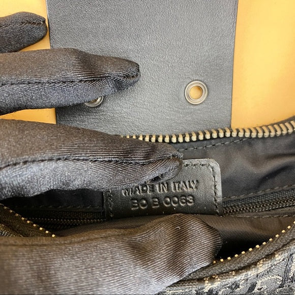 Dior halfmoon cloth Shoulder bag