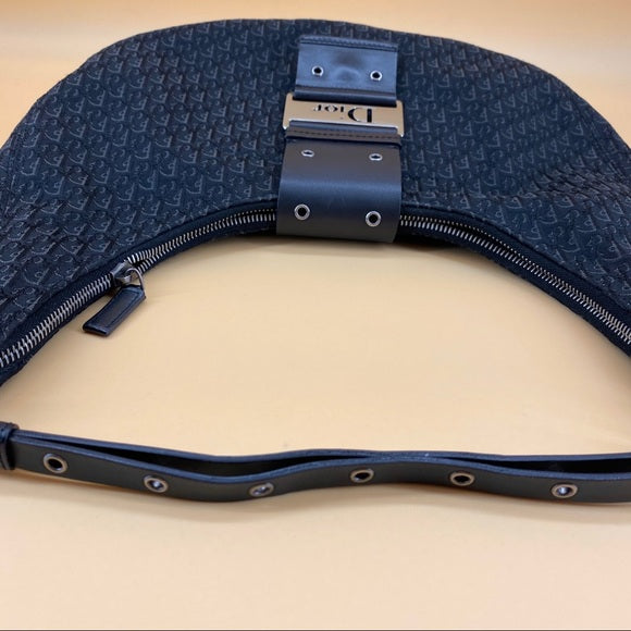 Dior halfmoon cloth Shoulder bag