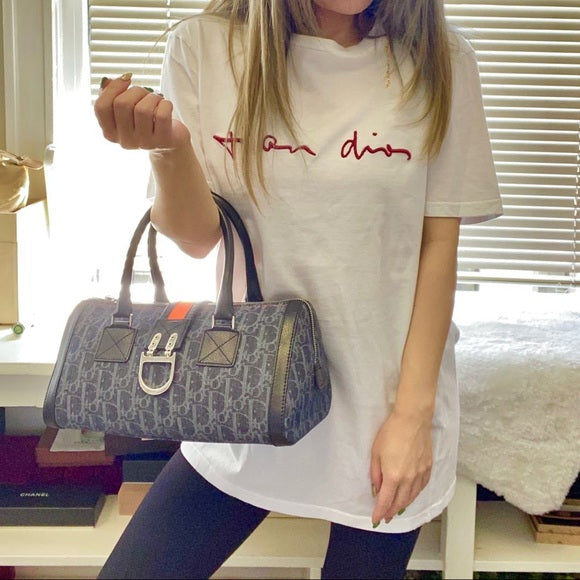 DIOR White embroidery T-shirt