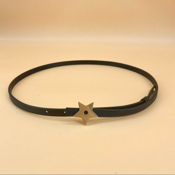 DIOR star Calfskin leather belt