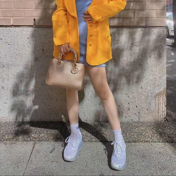 DIOR Calfskin Small Diorissimo Tote