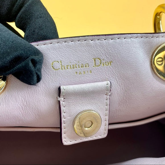 DIOR Calfskin Small Diorissimo Tote