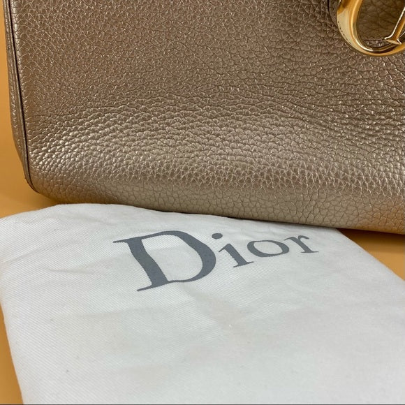 DIOR Calfskin Small Diorissimo Tote