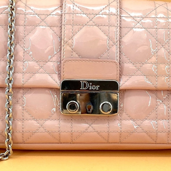 Dior patent cannage miss dior promenade bag