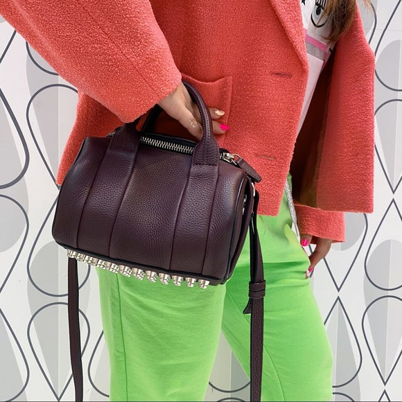 ALEXANDER WANG Leather Rockie Rivet Bag