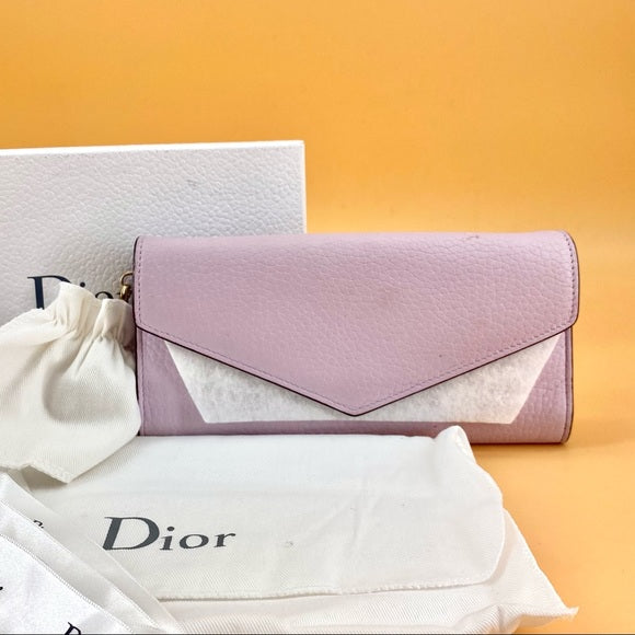 Diorissimo leather wallet
